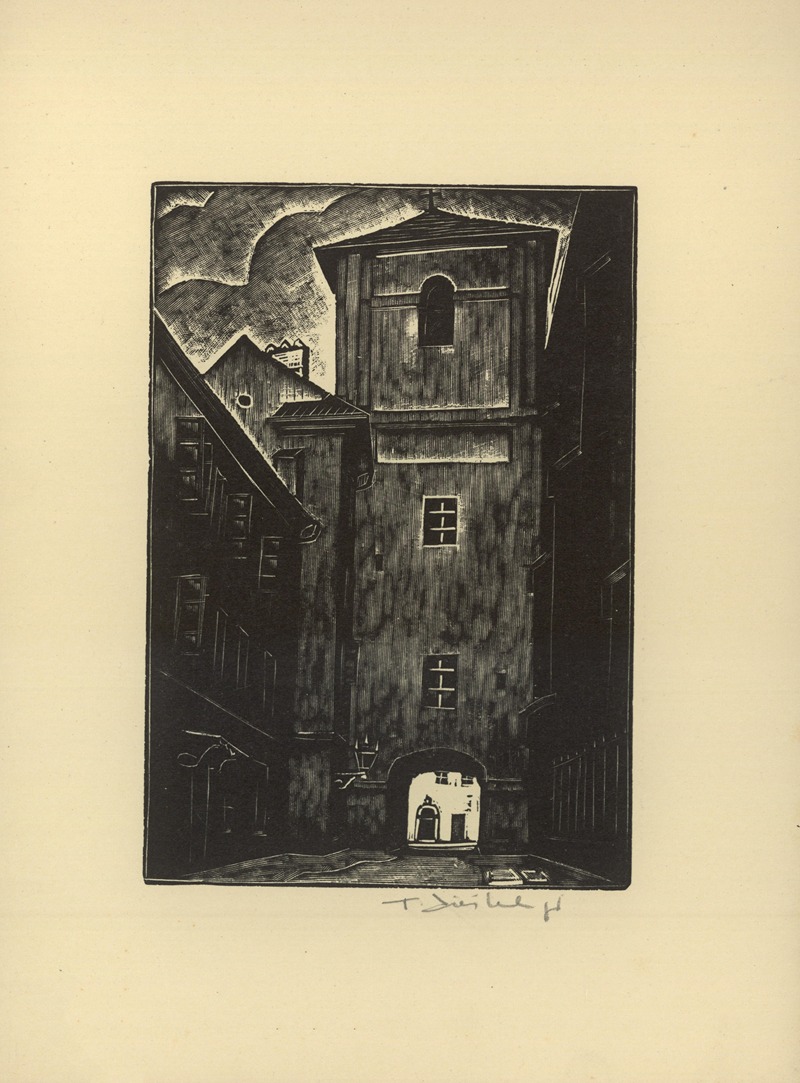 Tadeusz Cieślewski - Ulica Kanonja