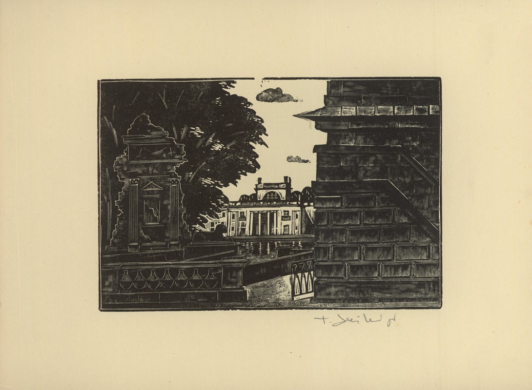 Tadeusz Cieślewski - Park — Łazienki