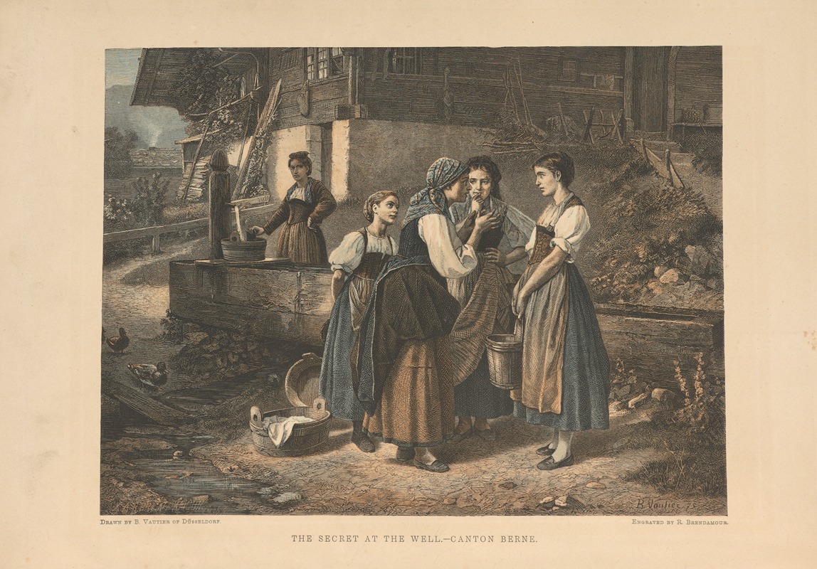 Theodor Gsell Fels - B.‎ ‎Vautier – The‎ ‎Secret‎ ‎at‎ ‎the‎ ‎Well