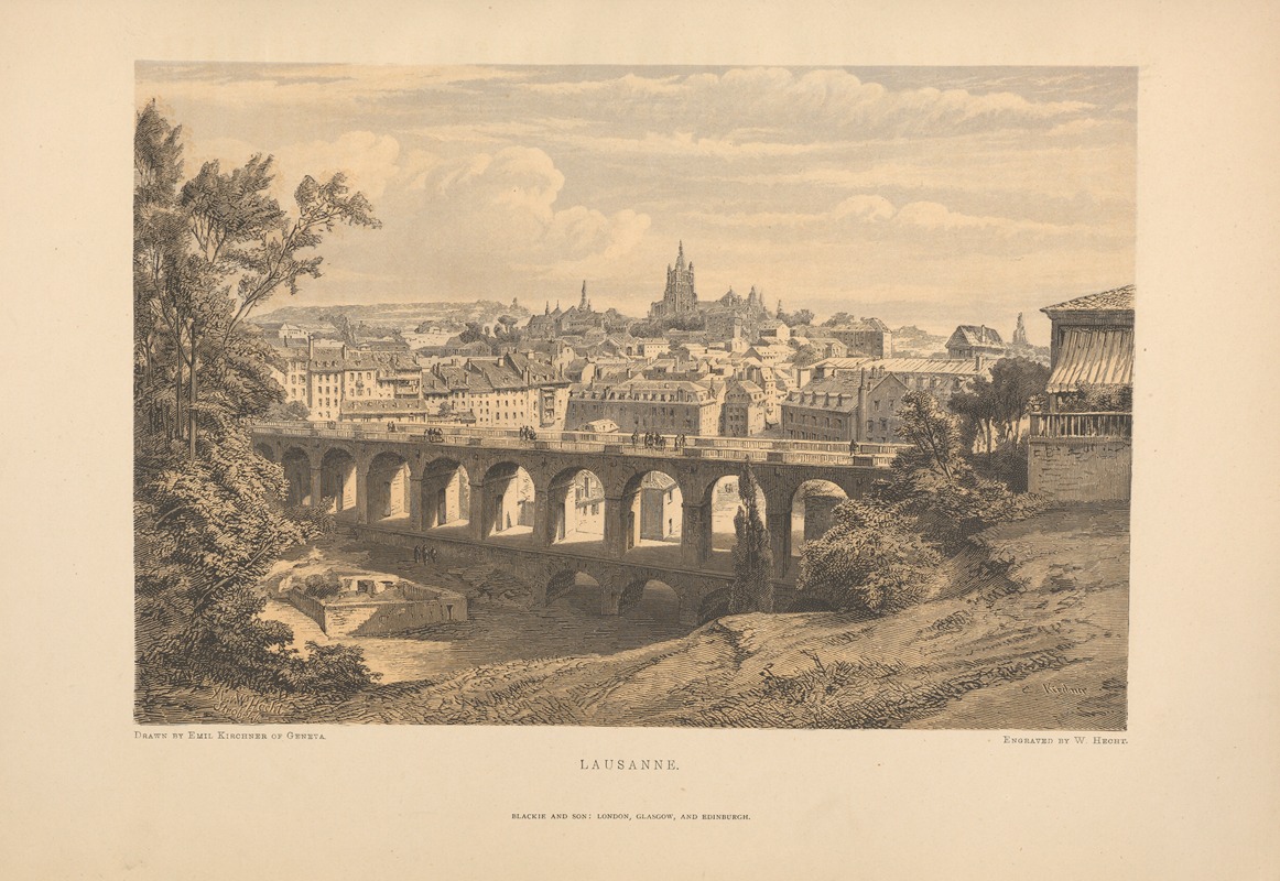 Theodor Gsell Fels - E.‎ ‎Kirchner – Lausanne