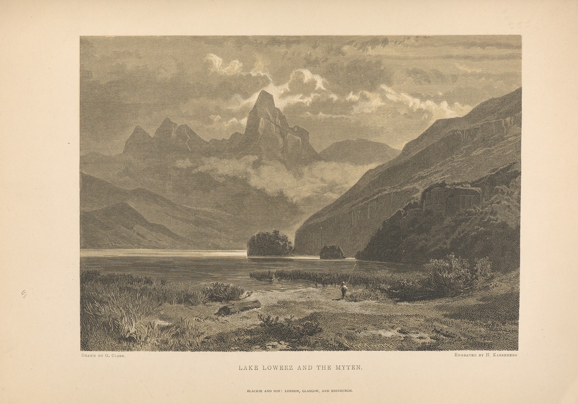Theodor Gsell Fels - G.‎ ‎Closs – Lake‎ ‎Lowerz‎ ‎and‎ ‎the‎ ‎Myten