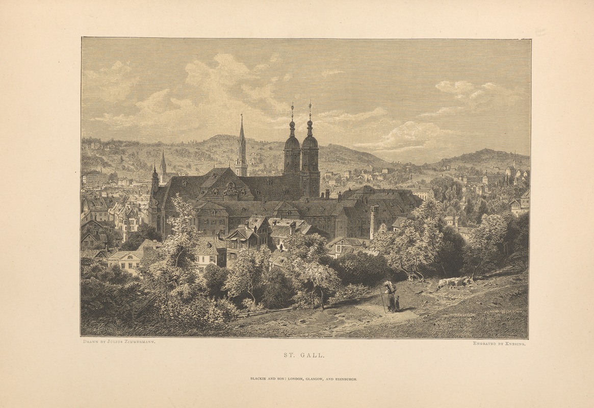 Theodor Gsell Fels - Julius‎ ‎Zimmermann – St.‎ ‎Gall