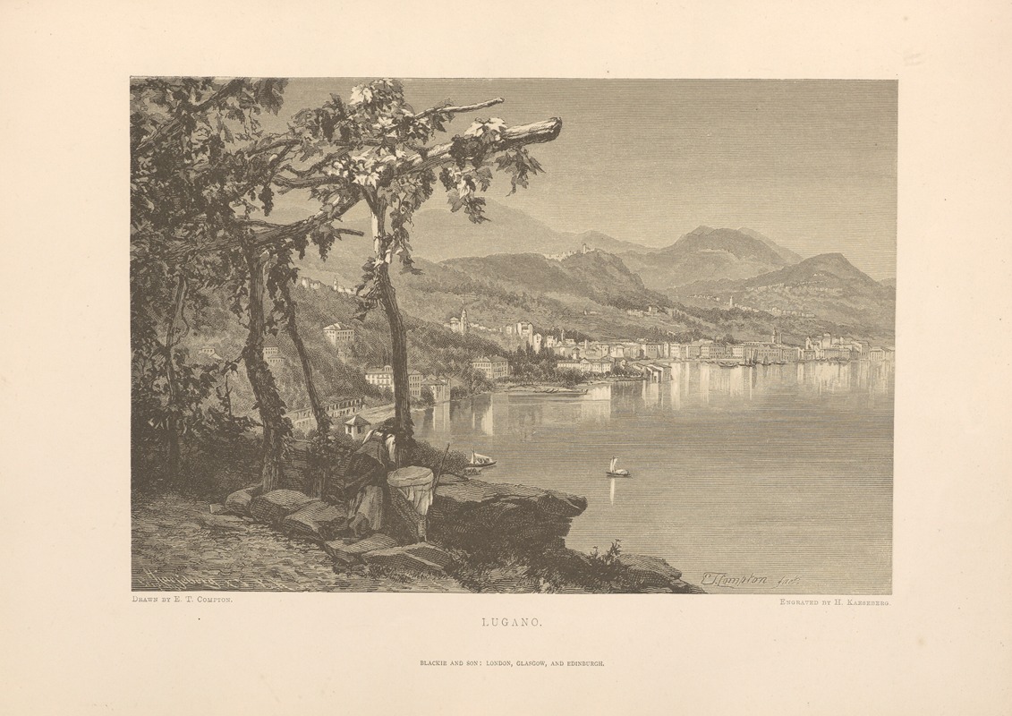 Theodor Gsell Fels - E.‎ ‎T.‎ ‎Compton – Lugano