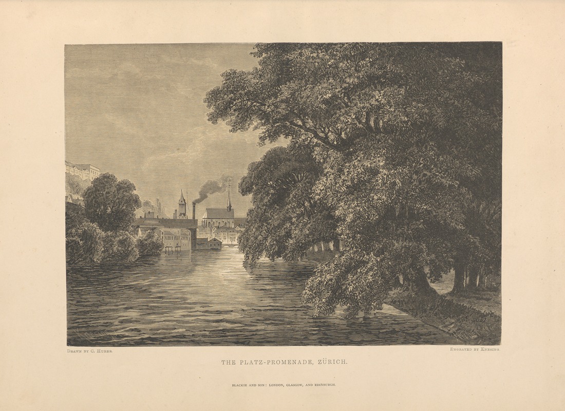 Theodor Gsell Fels - C.‎ ‎Huber – The‎ ‎Platz-Promenade,‎ ‎Zurich