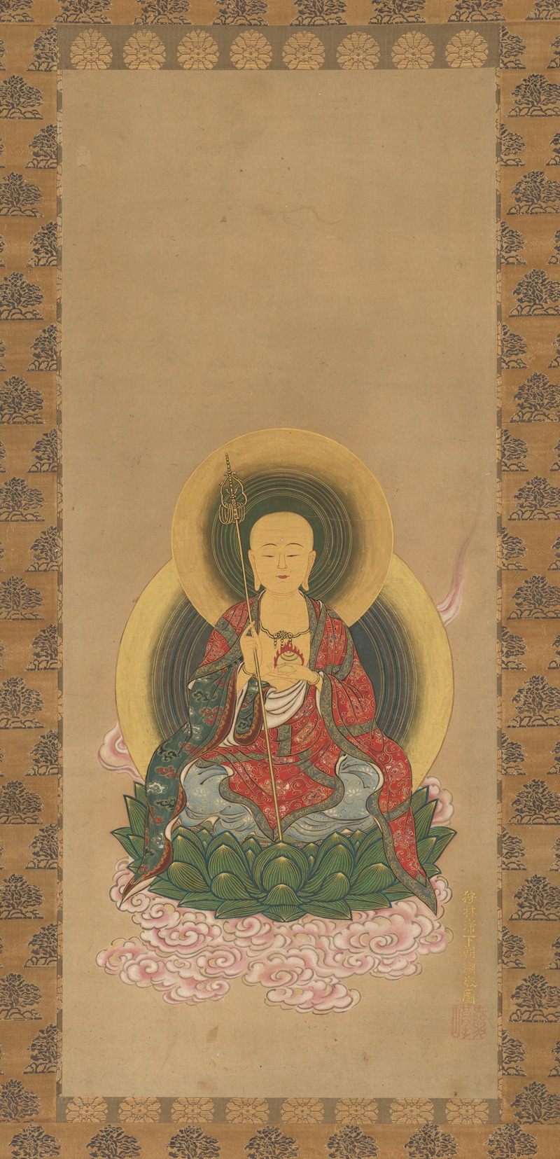 Hanabusa Itchō - Jizō Bosatsu