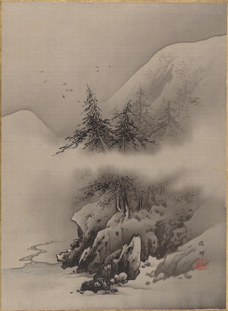 Hashimoto Gahō - Snow Landscape