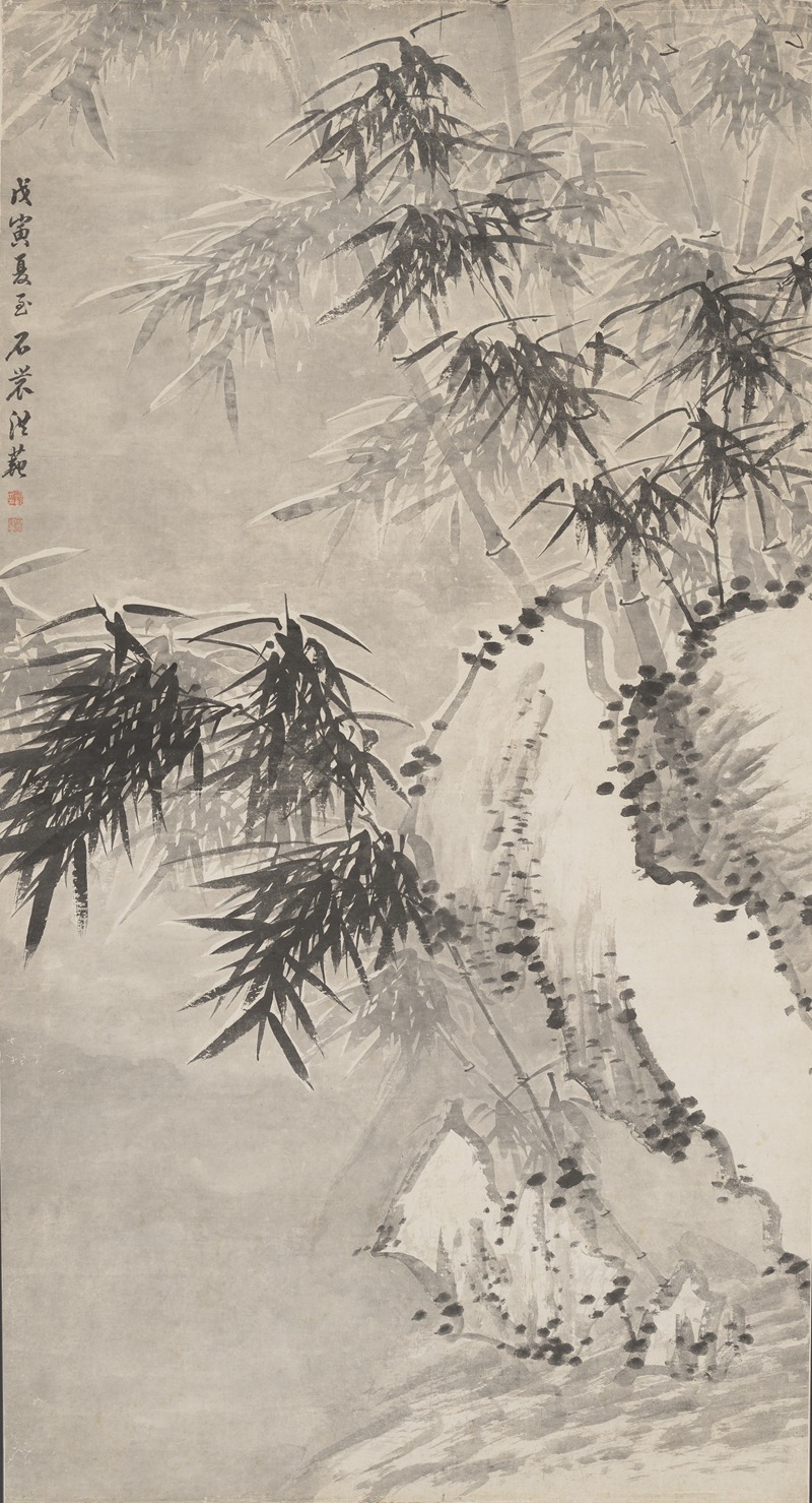 Hong Fan - Bamboo in Snow