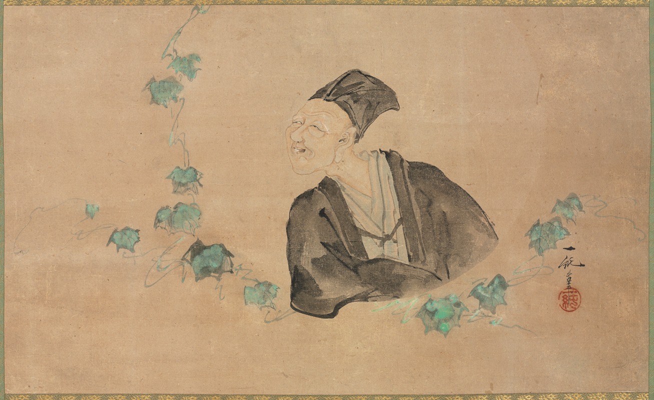 Ichijun - Portrait of Basho