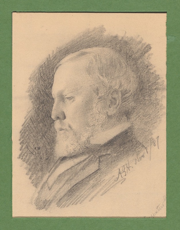 Augustus Goodyear Heaton - Self-Portrait