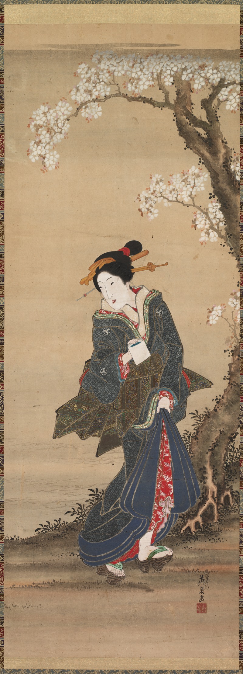 Ikeda Eisen - Courtesan