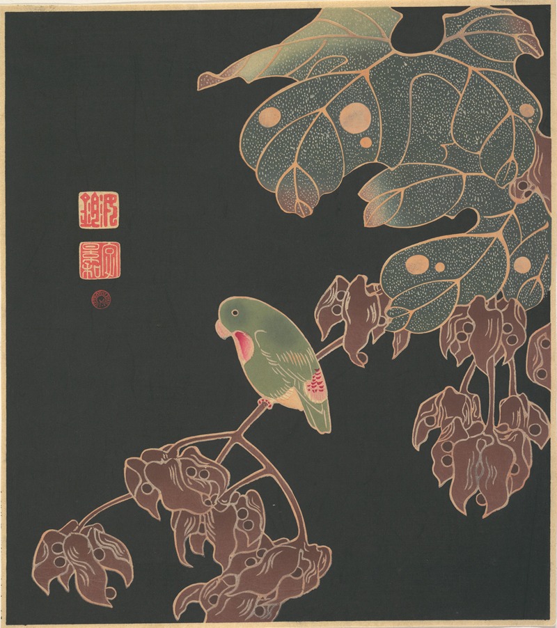 Itō Jakuchū - The Paroquet