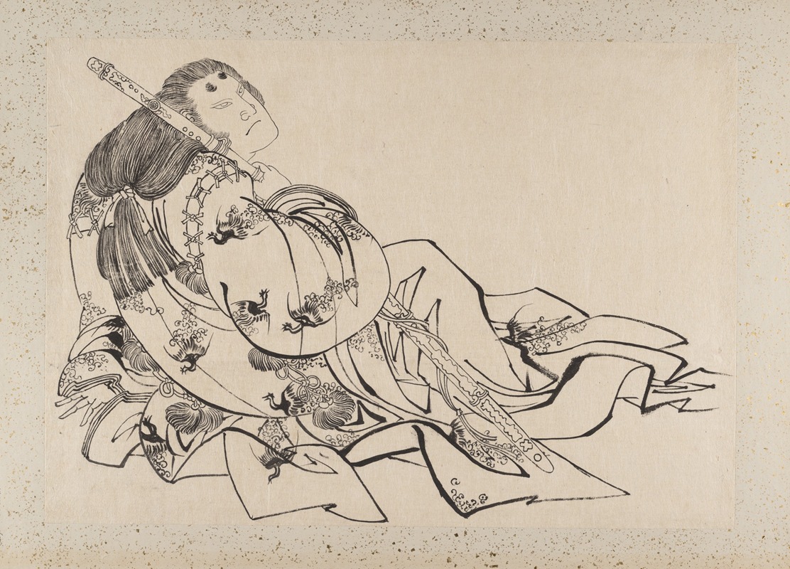 Katsushika Hokusai - Album of Sketches by Katsushika Hokusai and His Disciples Pl.23