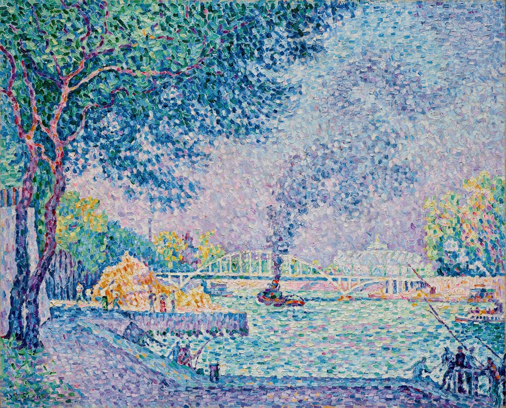 La Passerelle Debilly - Artvee