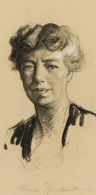 Samuel Johnson Woolf - Eleanor Roosevelt