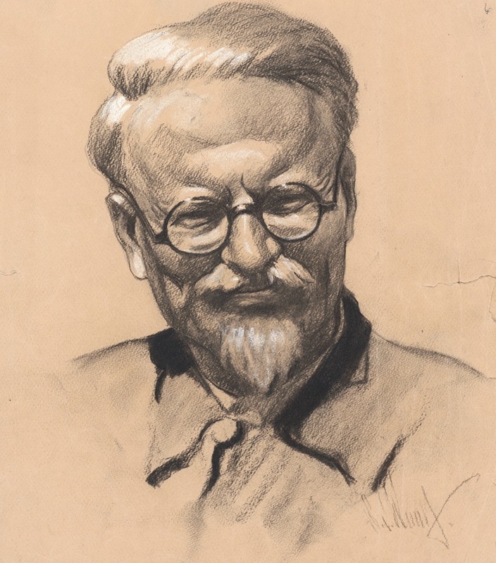 Samuel Johnson Woolf - Leon Trotsky