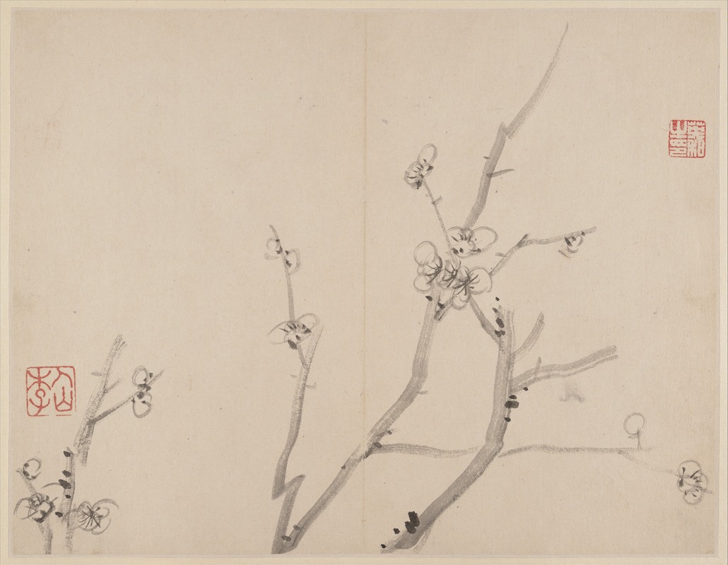 Li Fangying - Album of Blossoming Plum Pl.4