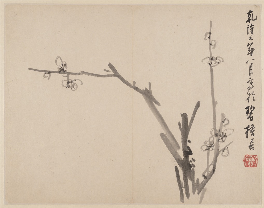 Li Fangying - Album of Blossoming Plum Pl.5