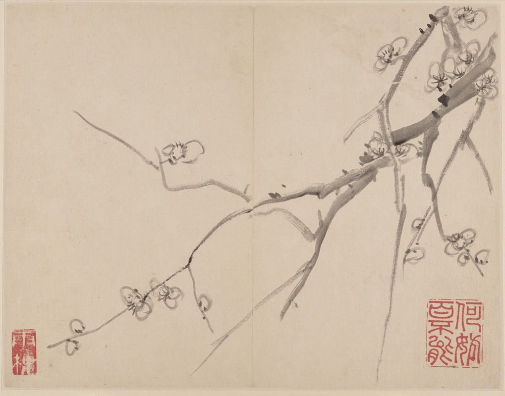 Li Fangying - Album of Blossoming Plum Pl.6