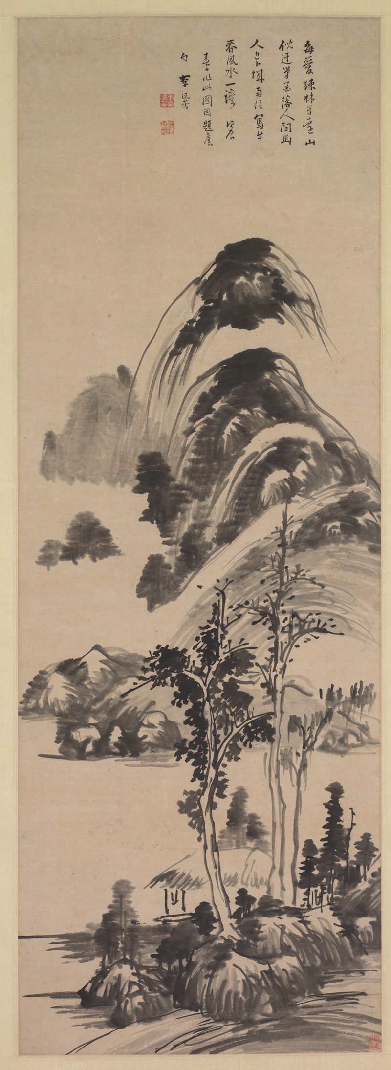 Li Liufang - Thin Forest and Distant Mountains