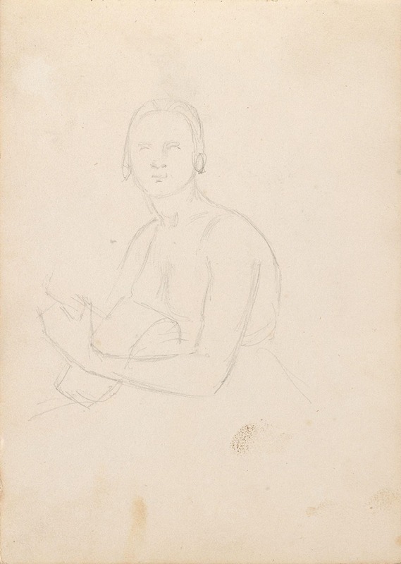 Adolph Tidemand - Female figure