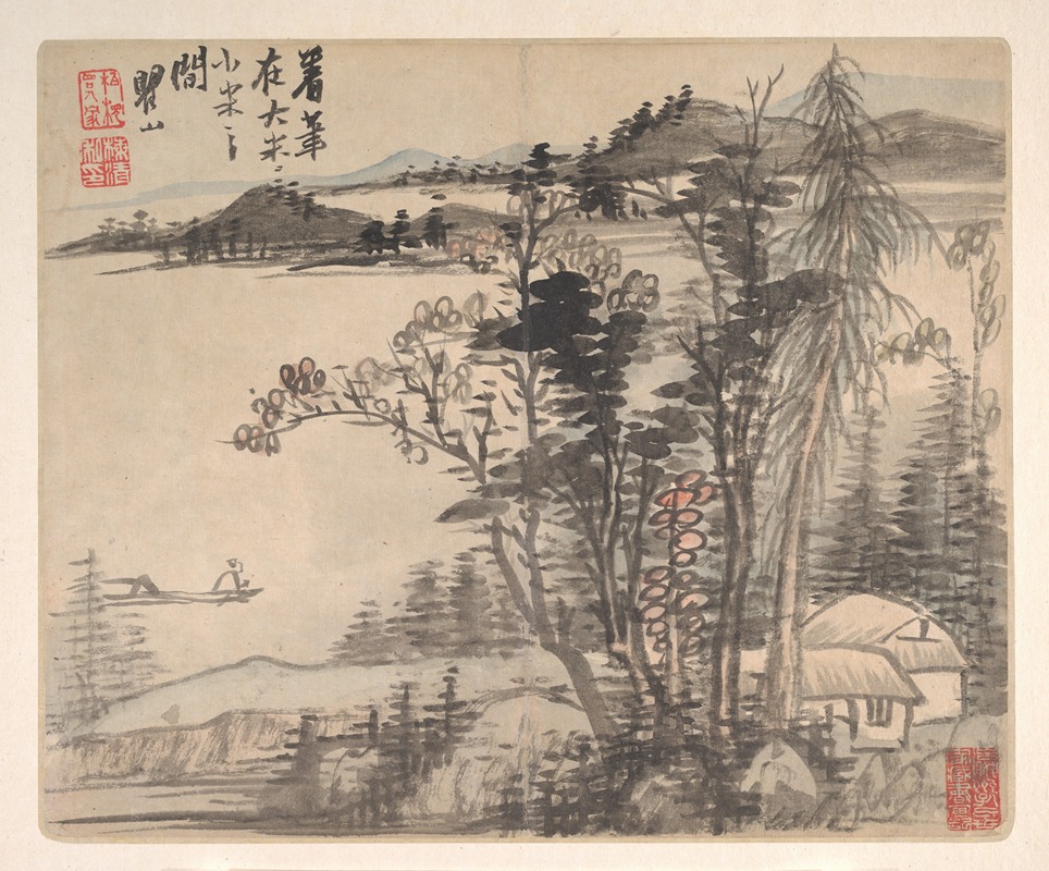 Mei Qing - Landscapes after Ancient Masters Pl.01