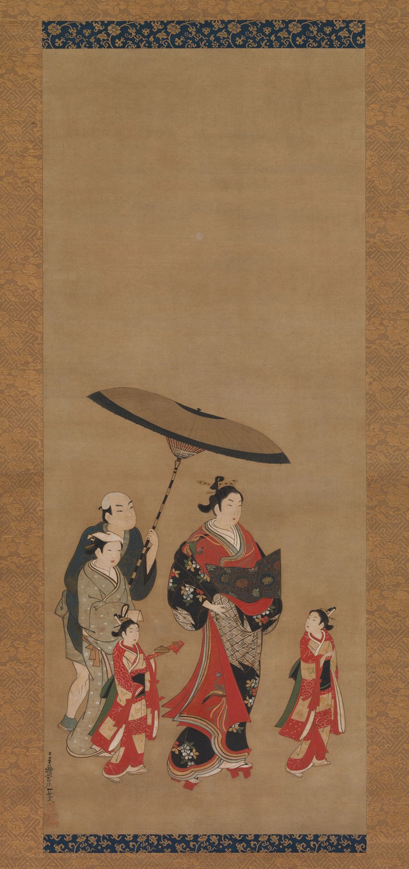 Miyagawa Isshō - Courtesan on Parade