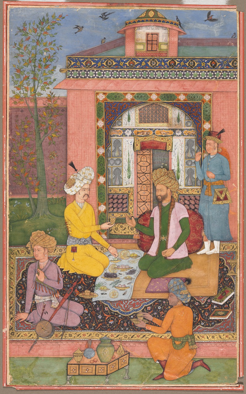 Muhammad Ali - A Royal Picnic on a Terrace