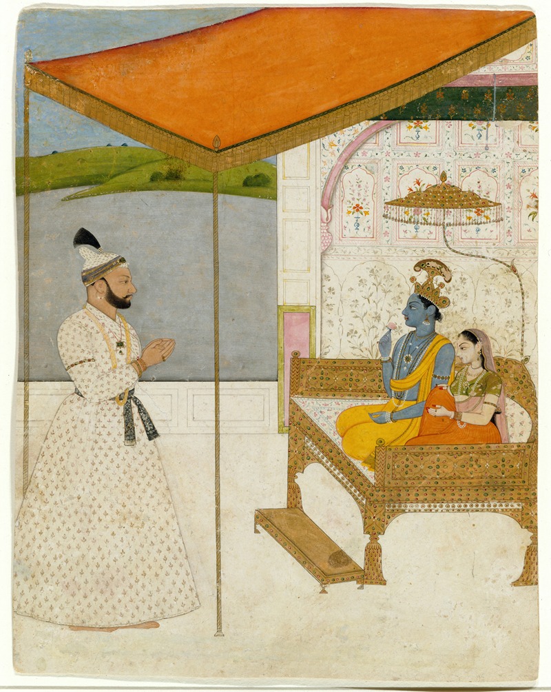 Nainsukh - Raja Balwant Singh’s Vision of Krishna and Radha