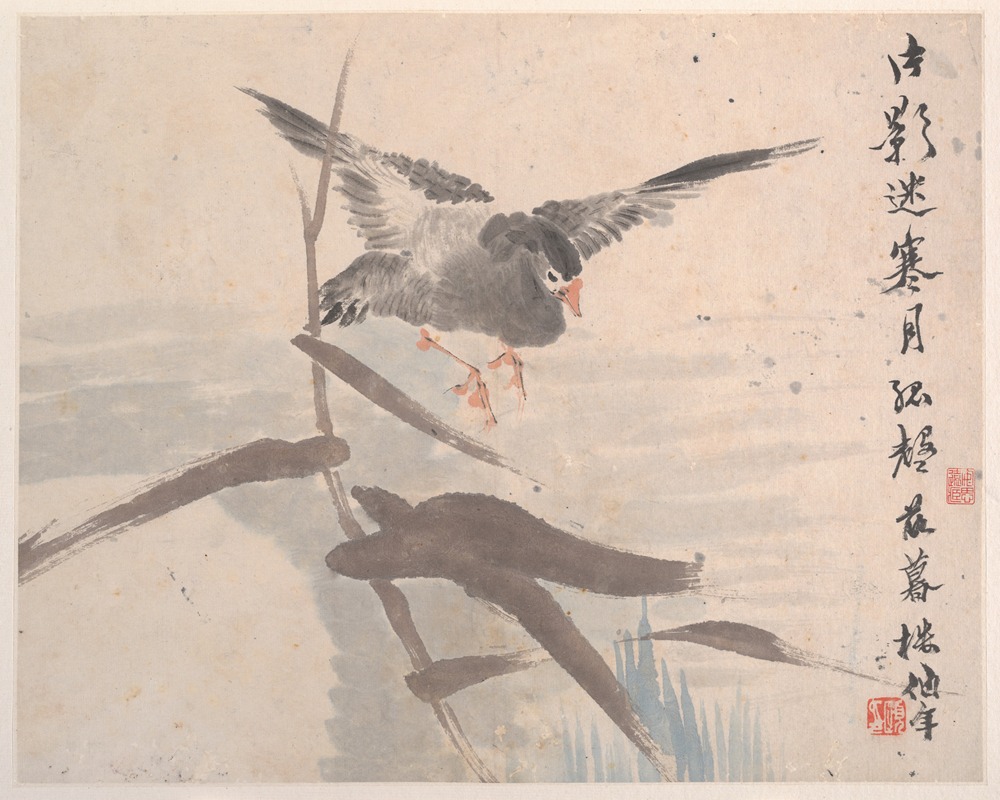 Ren Yi - Animals, Flowers and Birds Pl.8