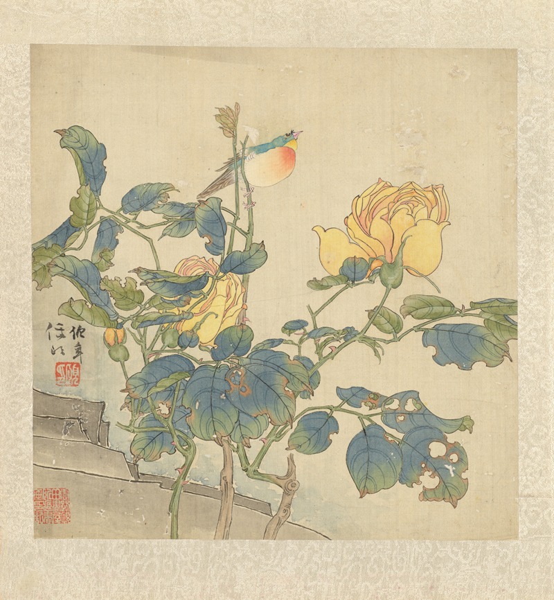 Ren Yi - Flowers and Birds Pl.2