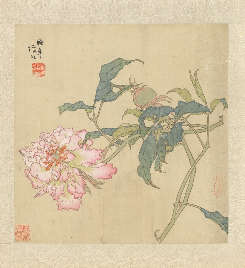 Ren Yi - Flowers and Birds Pl.3