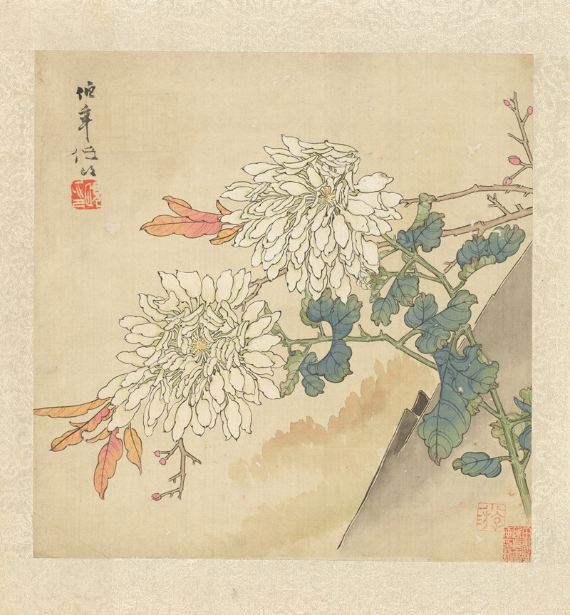 Ren Yi - Flowers and Birds Pl.4