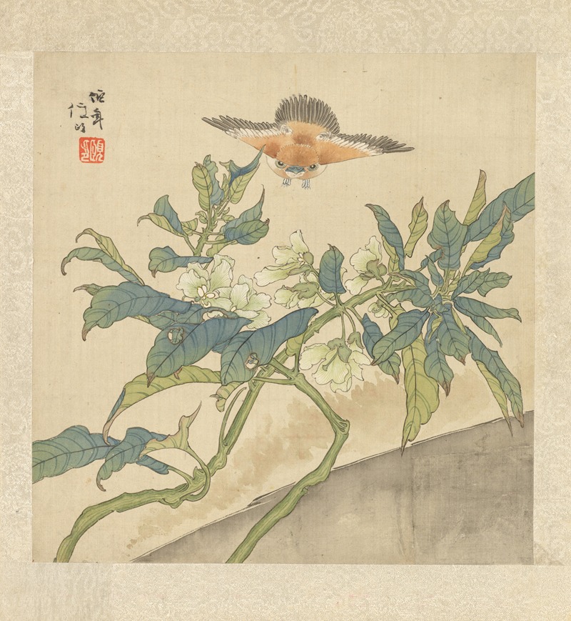 Ren Yi - Flowers and Birds Pl.6