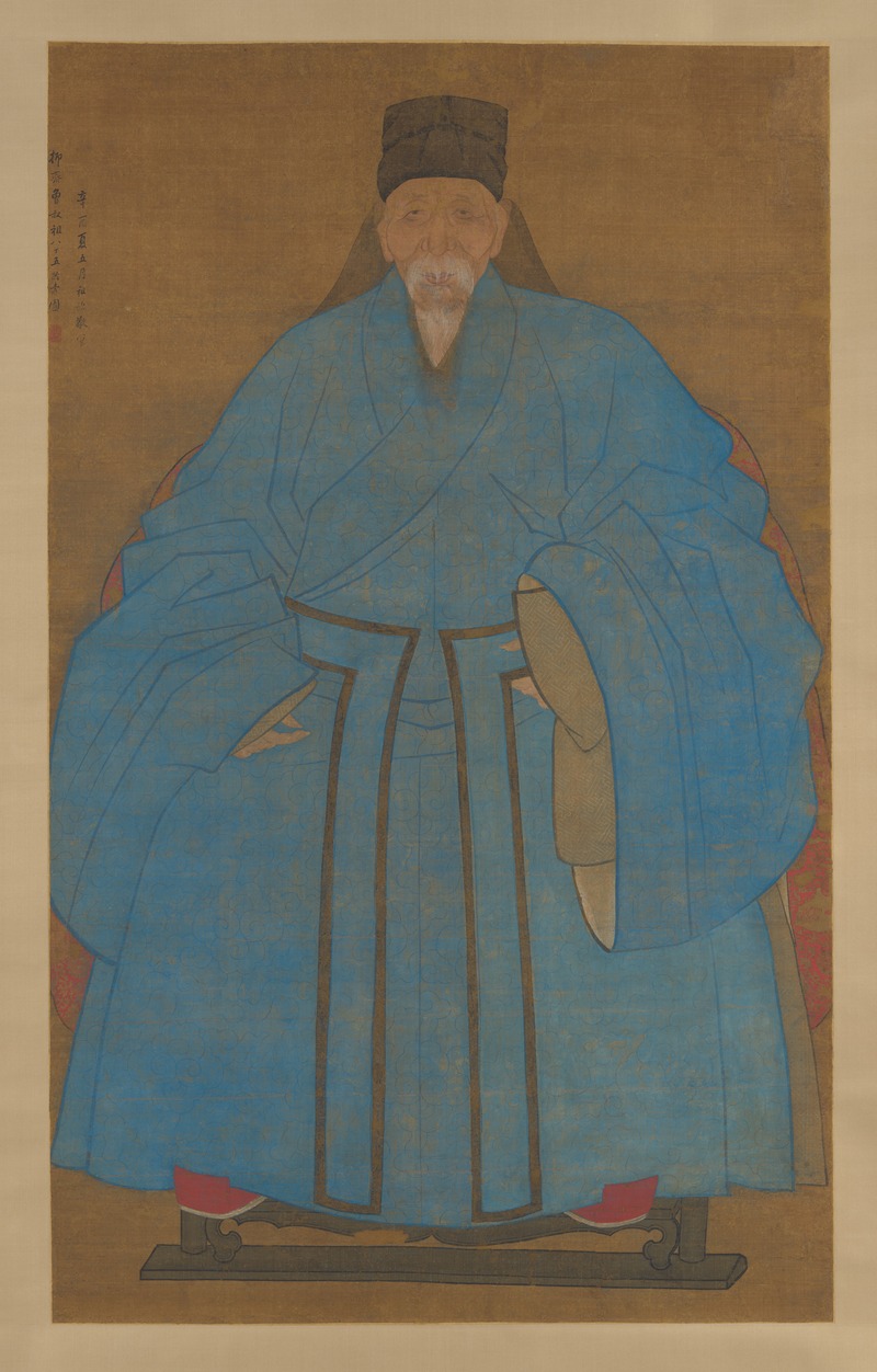 Ruan Zude - Portrait of the artist’s great-granduncle Yizhai at the age of eighty-five