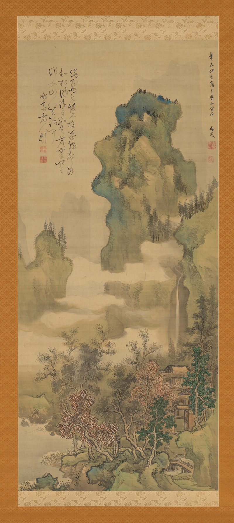 Tani Bunchō - Quiet Residence in an Autumn Valley