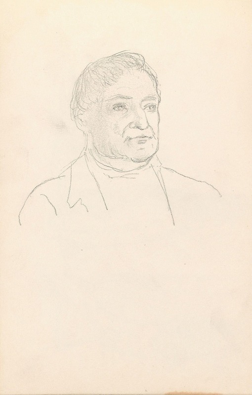 Adolph Tidemand - Male portrait