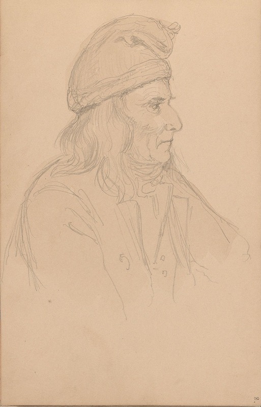 Adolph Tidemand - Male portrait