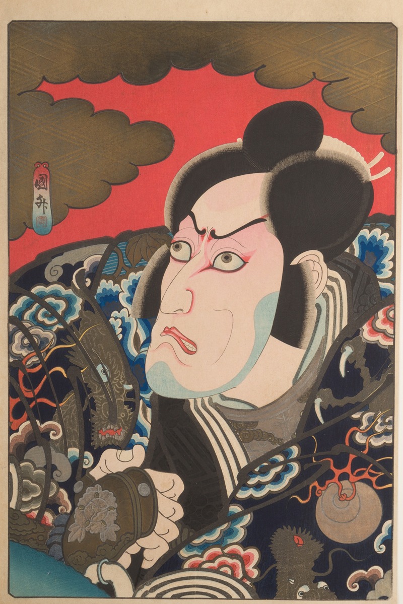 Utagawa Kunimasu - Kabuki Actor Ichikawa Ebizō V as Kumagai Jirō Naozane