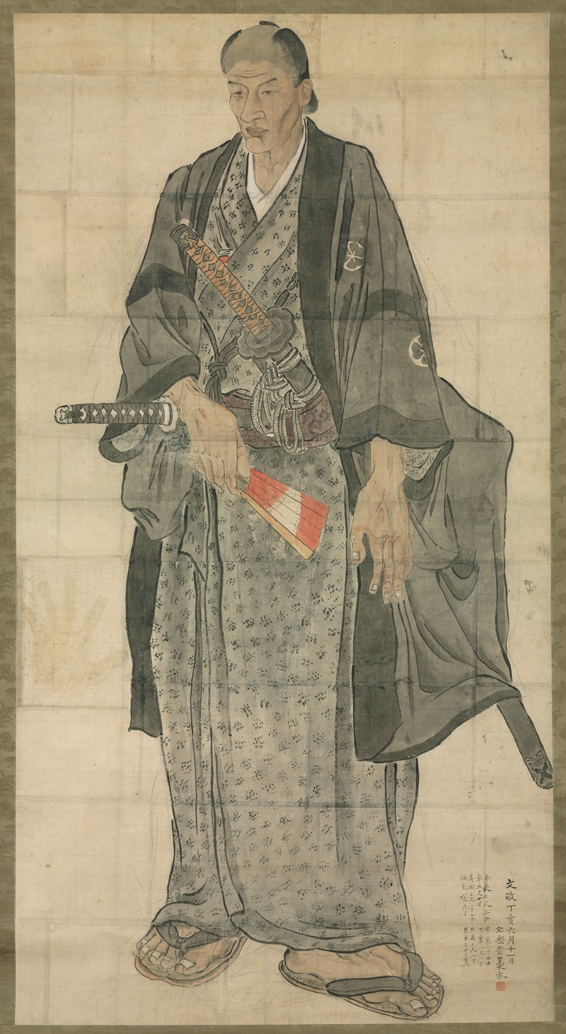 Watanabe Kazan - Portrait of Ōzora Buzaemon