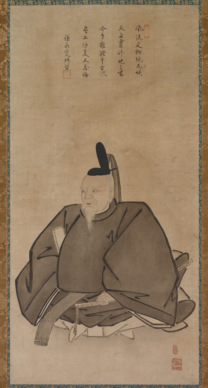 Yōgetsu - Portrait of Sugawara Michizane