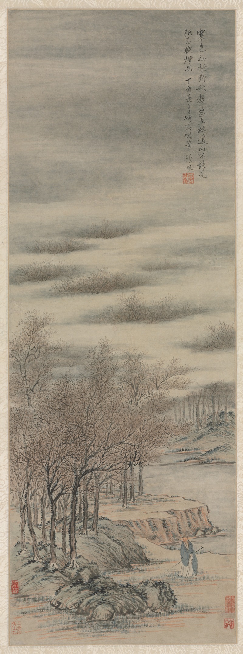 Zhang Feng - Listening to the Sound of Autumn in a Misty Grove