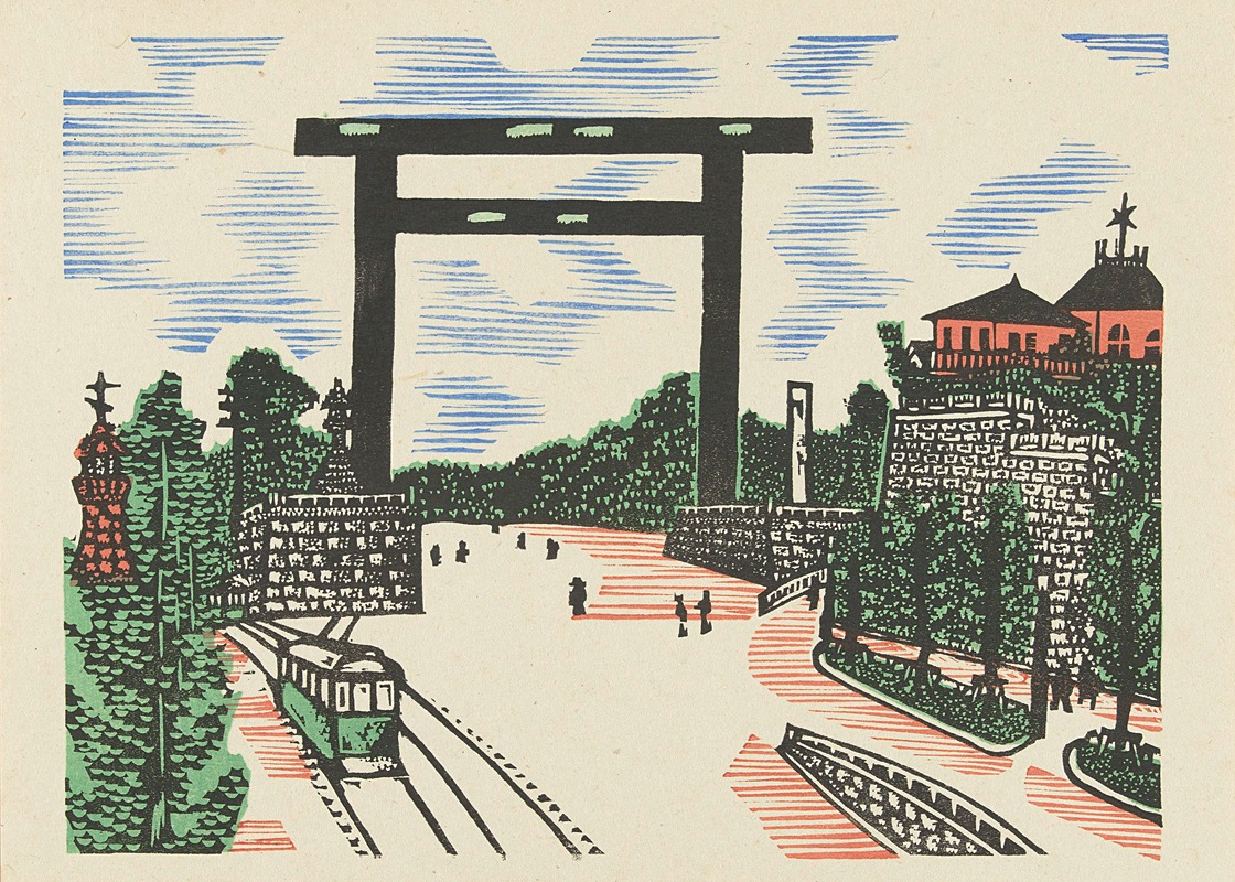 Kawakami Sumio - Kudan torii