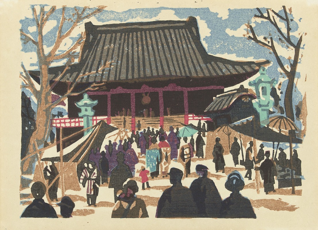 Saitô Kiyoshi - Asakusa Kanno Temple