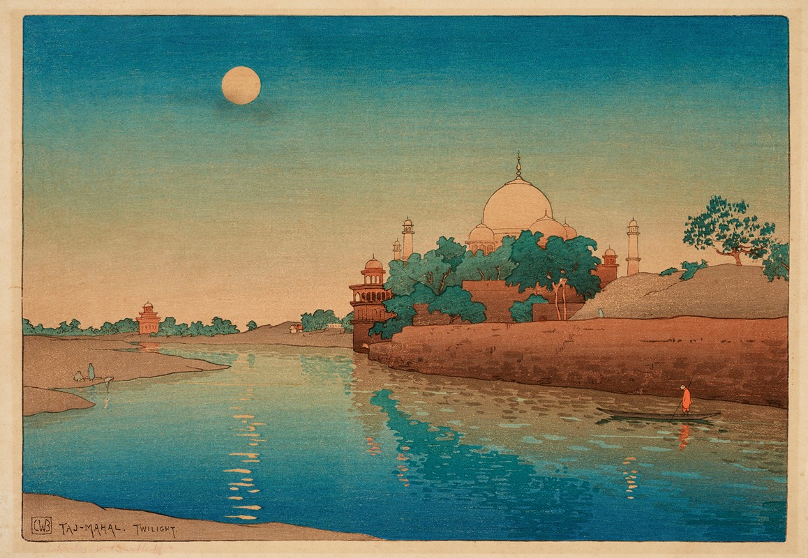 Charles Bartlett - Taj Mahal, Twilight