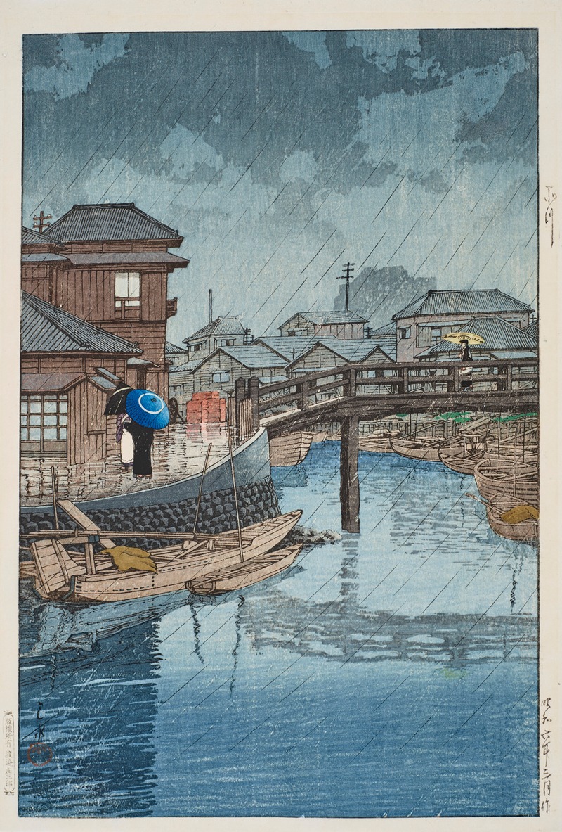 Kawase Hasui - Shinagawa