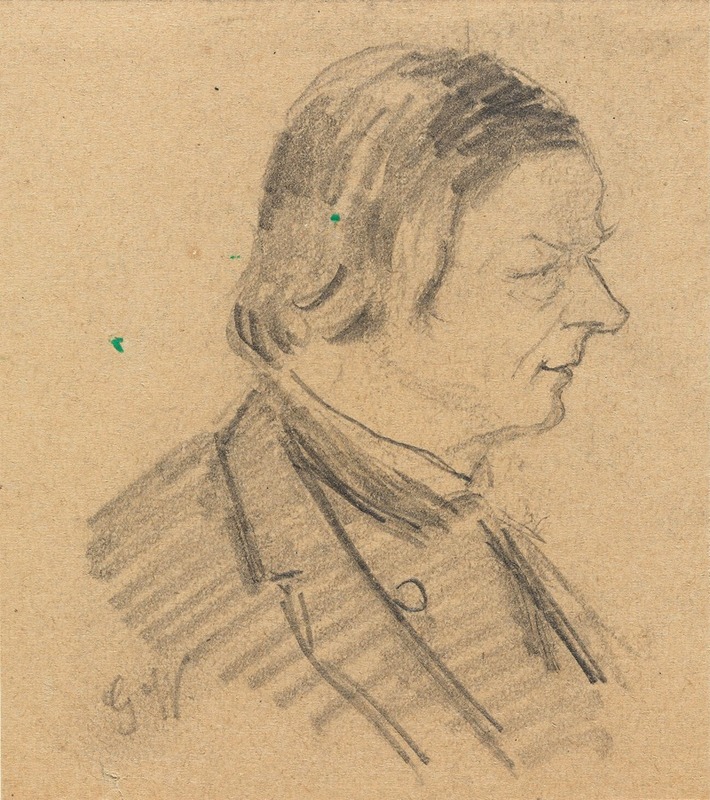 Gustav Wentzel - Man in Profile