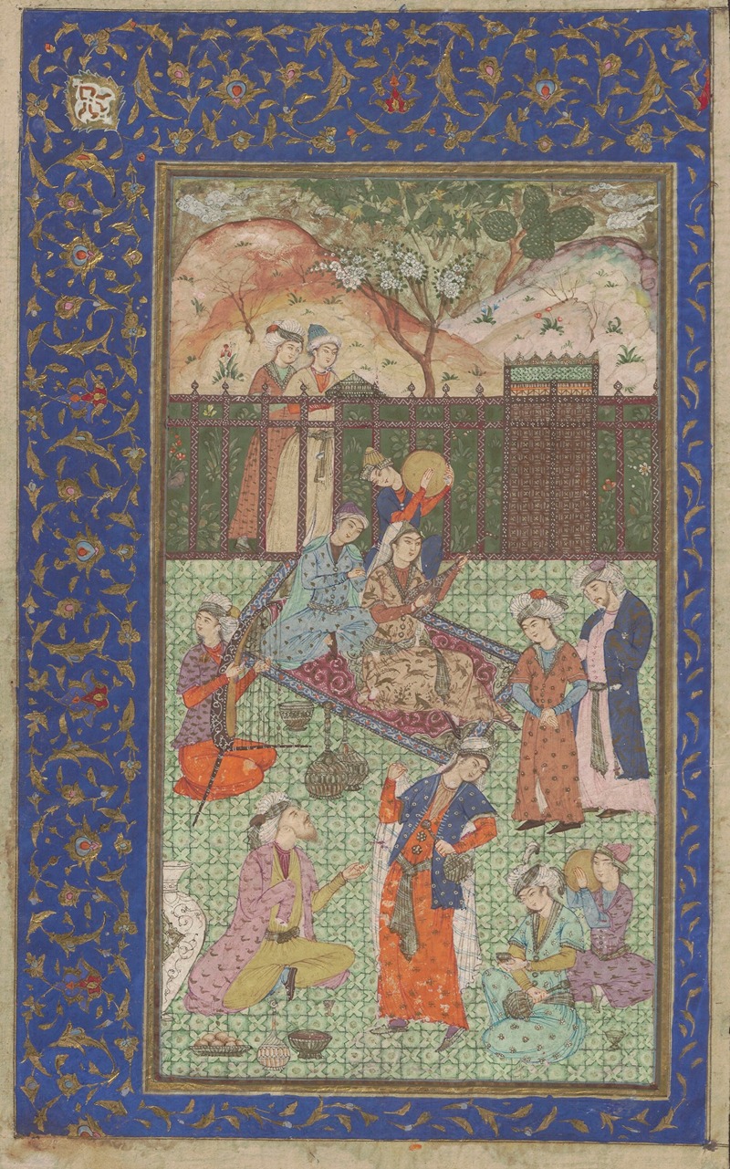 Ali Karimi - Garden pavillion scene