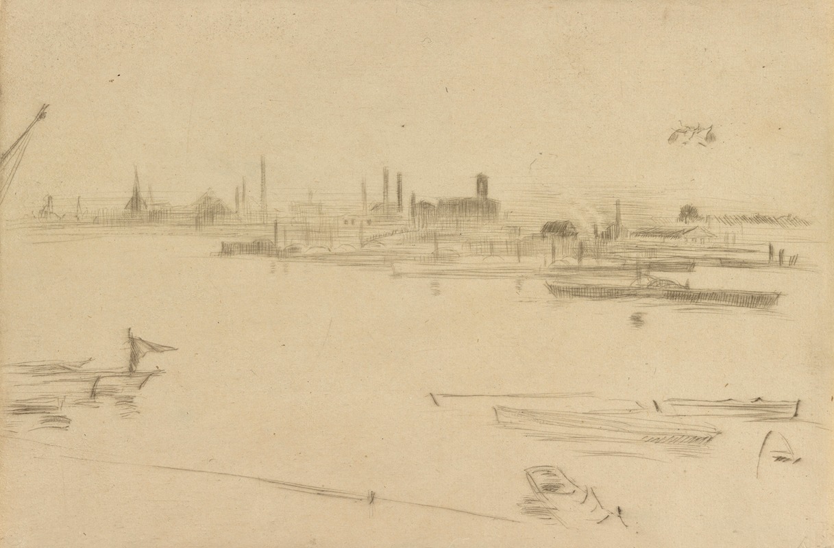 James Abbott McNeill Whistler - Battersea Morn