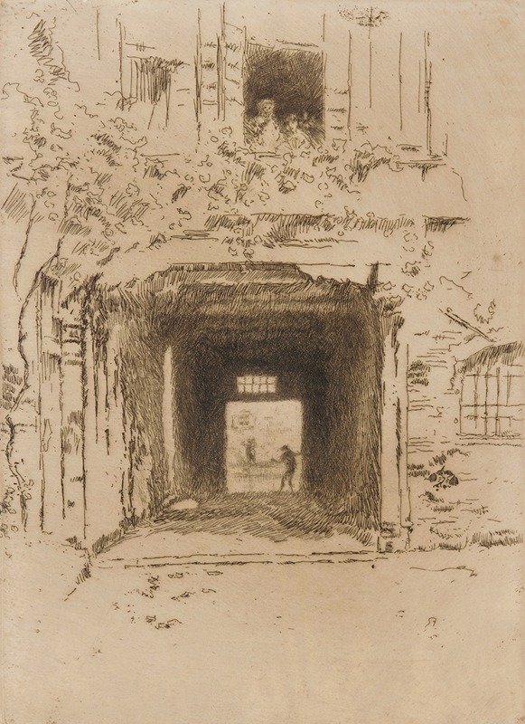 James Abbott McNeill Whistler - Doorway and Vine