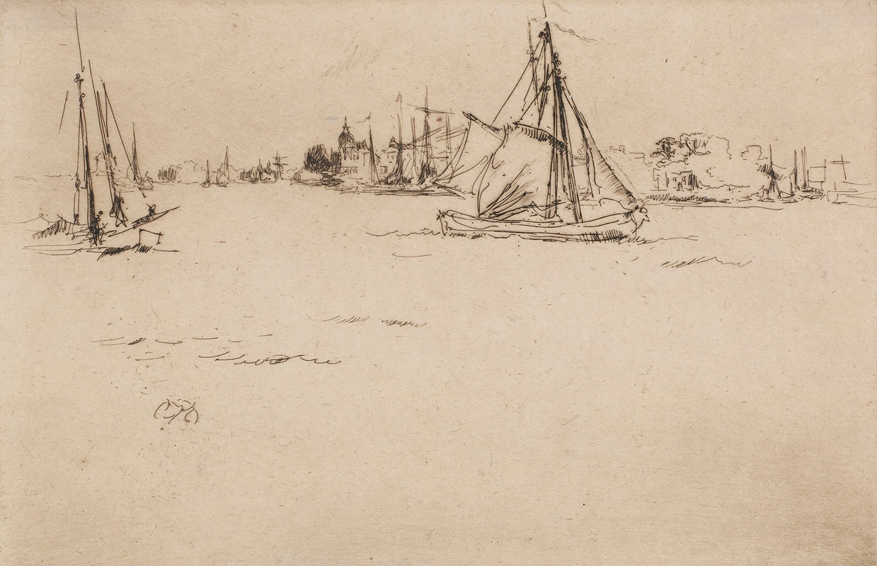 James Abbott McNeill Whistler - Dordrecht